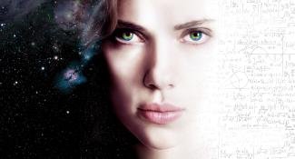 Scarlett Johansson with supreme brain in Lucy